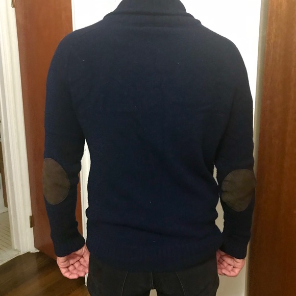 Zara Other - Zara Men 100% Wool cardigan navy size L